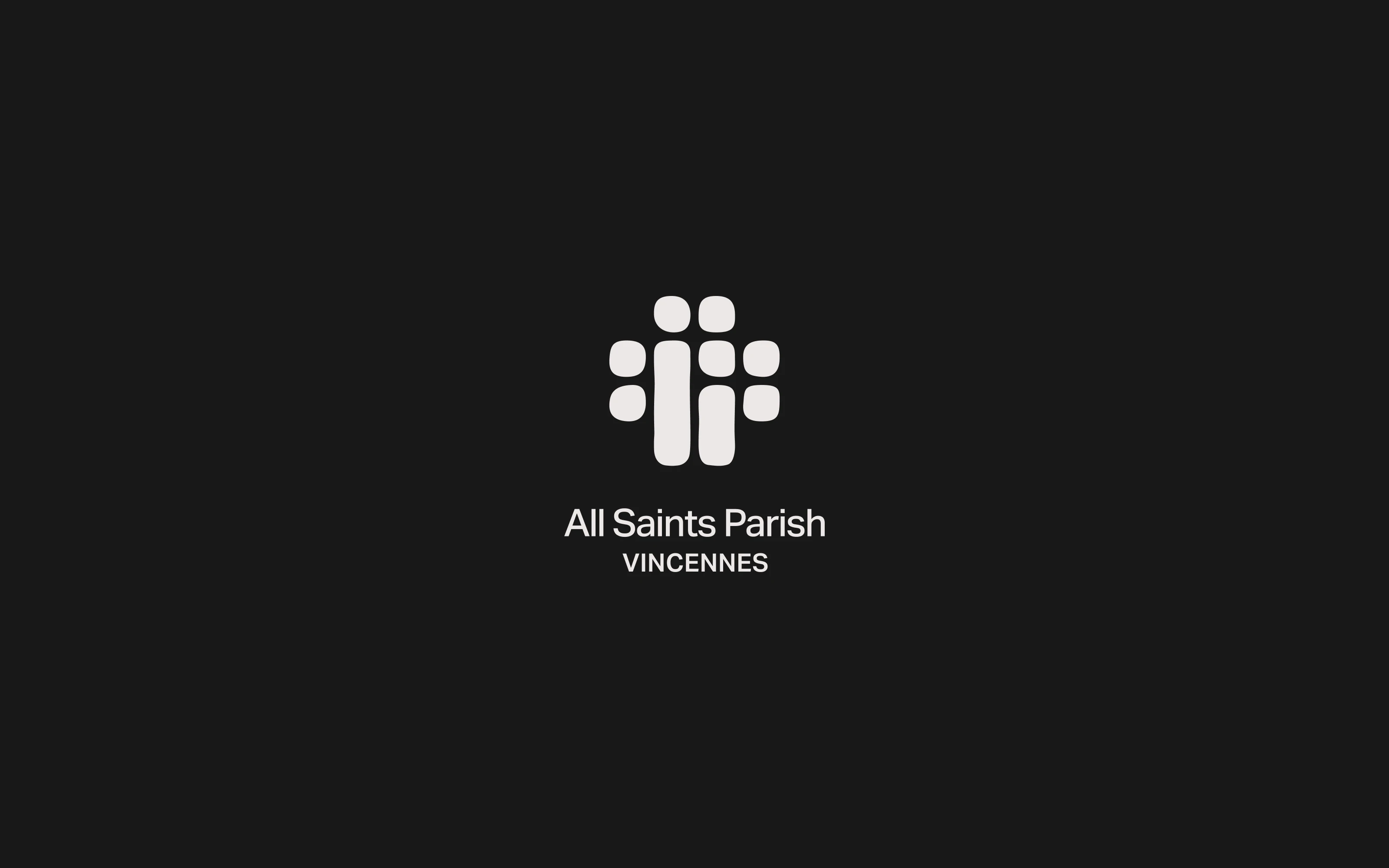 Branding, direction and website for All Saints Parish, Vincennes