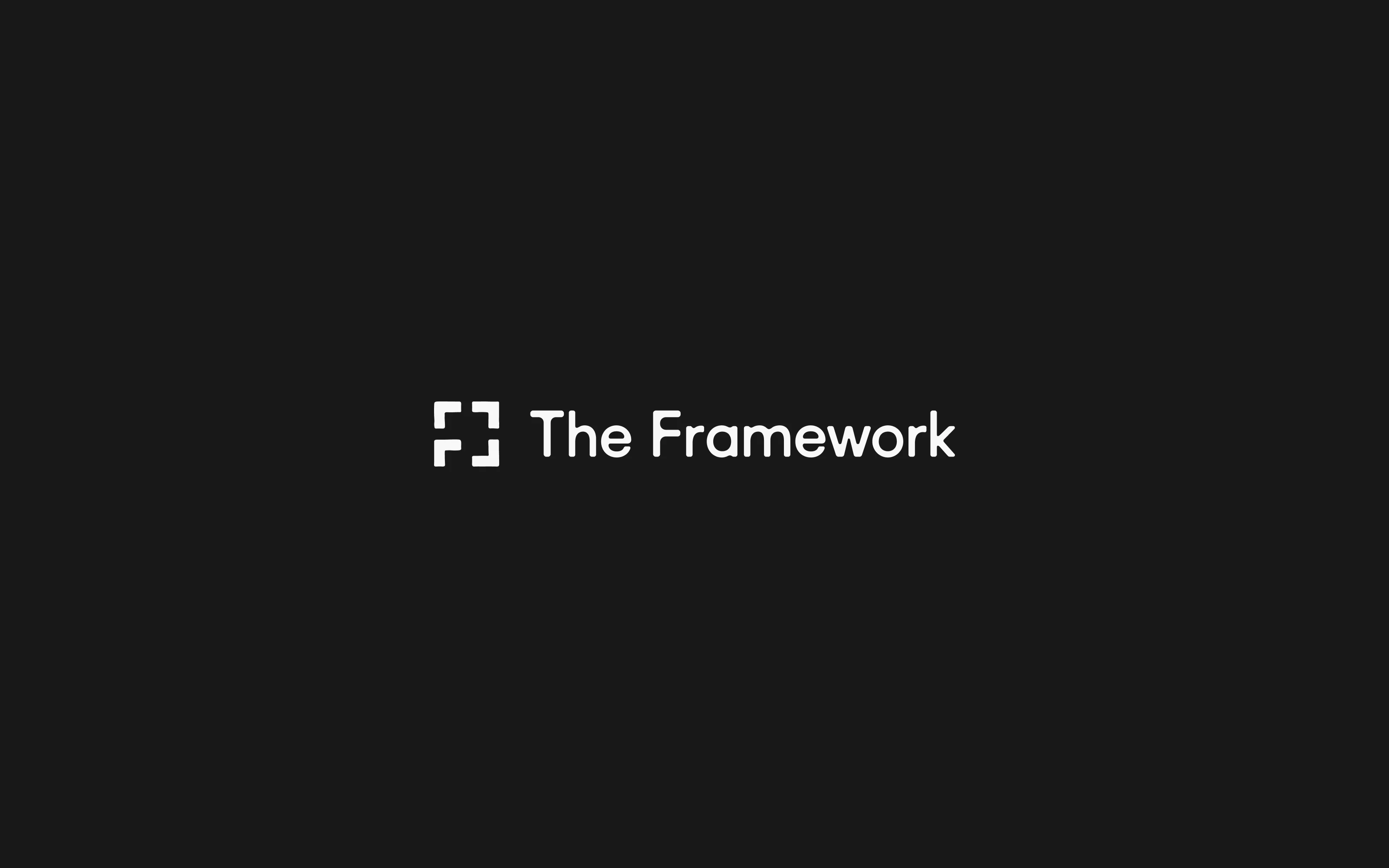 Branding, direction and mobile app for The Framework